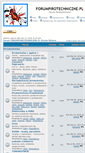 Mobile Screenshot of forumpirotechniczne.pl